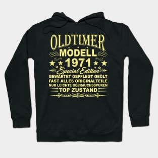 OLDTIMER MODELL BAUJAHR 1971 Hoodie